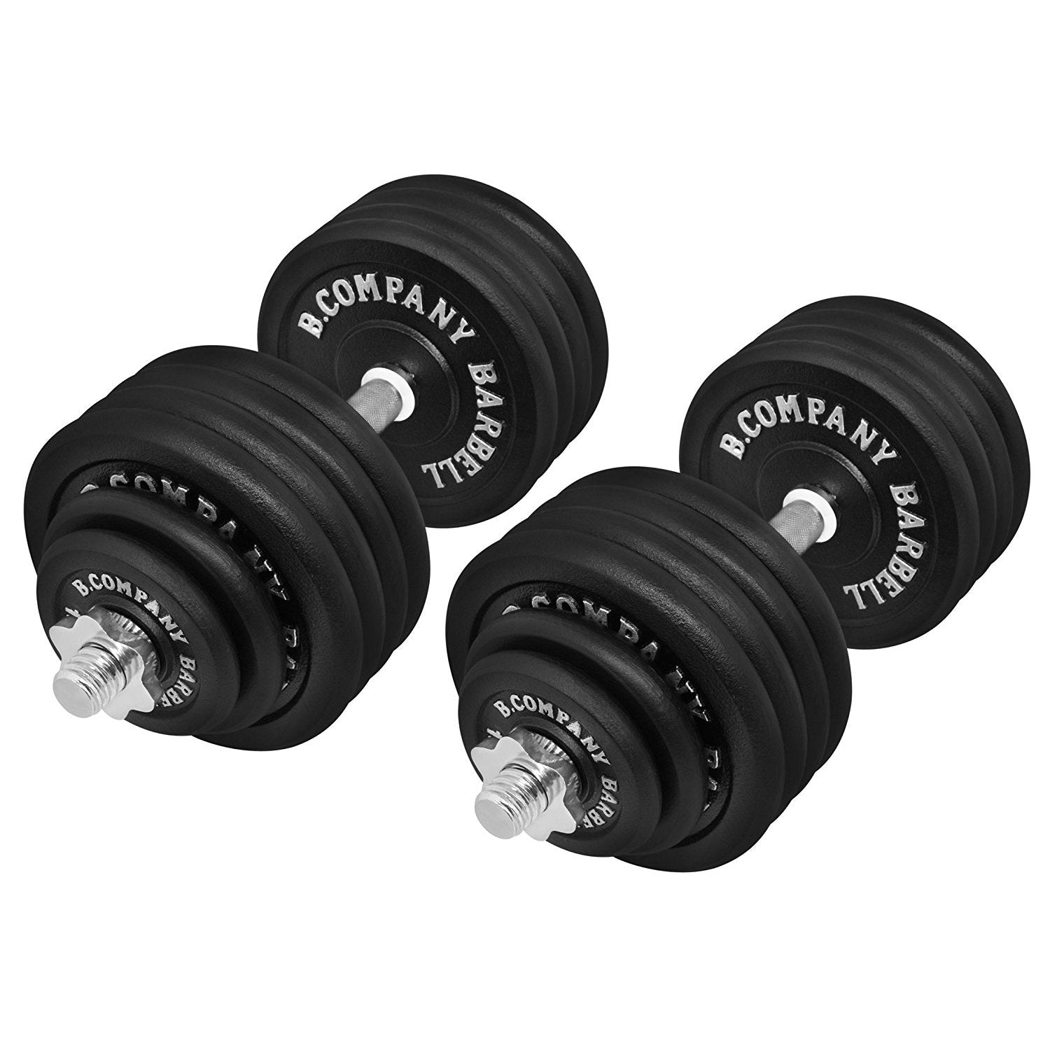 Cast iron dumbbell set 100Kg (2x50) weight plates dumbbell set