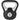 Kettlebell aus Kunststoff 4 kg