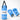 Junior Box-Set Boxsack mit Handschuhe blue
