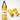 Junior Box-Set Boxsack mit Handschuhe yellow