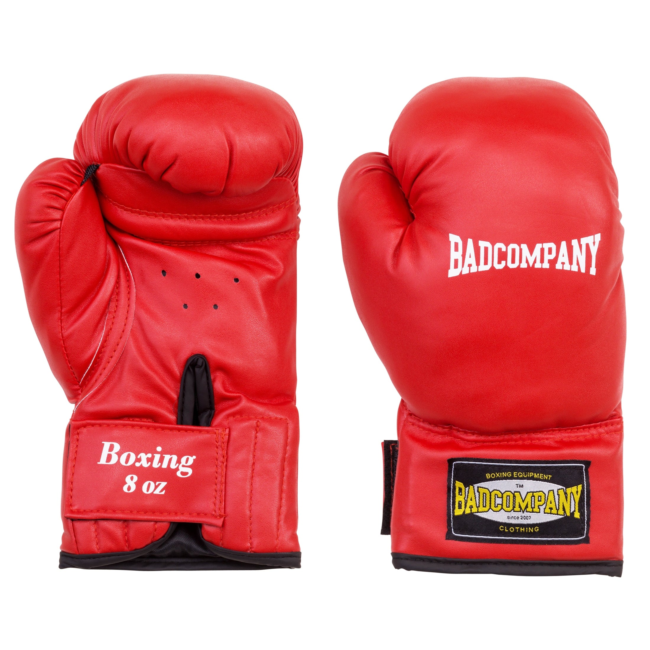 bad company handschuhe Junior Box-Set Boxsack mit Handschuhe red – badcompany.biz