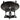 Speedball platform with PU punching bag black/white medium I height adjustable I BCA-38