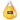 Punching bag made of genuine leather medium yellow