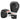 Elite boxing gloves made of synthetic leather in carbon look